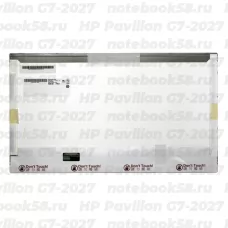 Матрица для ноутбука HP Pavilion G7-2027 (1600x900 HD+) TN, 40pin, Матовая