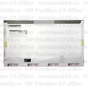 Матрица для ноутбука HP Pavilion G7-2112er (1600x900 HD+) TN, 40pin, Матовая