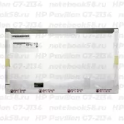 Матрица для ноутбука HP Pavilion G7-2134 (1600x900 HD+) TN, 40pin, Матовая