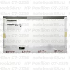 Матрица для ноутбука HP Pavilion G7-2336 (1600x900 HD+) TN, 40pin, Матовая