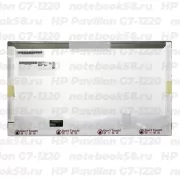 Матрица для ноутбука HP Pavilion G7-1220 (1600x900 HD+) TN, 40pin, Матовая