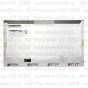 Матрица для ноутбука HP Pavilion G7-1258 (1600x900 HD+) TN, 40pin, Матовая