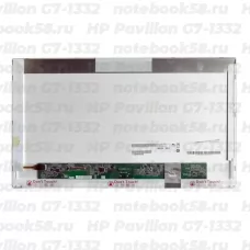 Матрица для ноутбука HP Pavilion G7-1332 (1600x900 HD+) TN, 40pin, Матовая