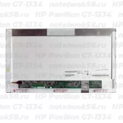 Матрица для ноутбука HP Pavilion G7-1334 (1600x900 HD+) TN, 40pin, Матовая