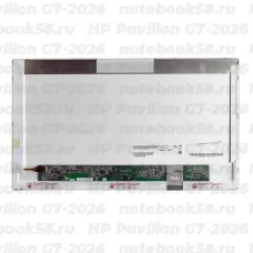 Матрица для ноутбука HP Pavilion G7-2026 (1600x900 HD+) TN, 40pin, Матовая