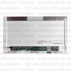 Матрица для ноутбука HP Pavilion G7-2200er (1600x900 HD+) TN, 40pin, Матовая