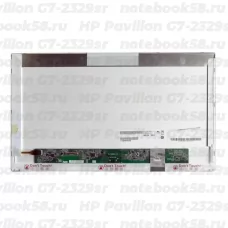 Матрица для ноутбука HP Pavilion G7-2329sr (1600x900 HD+) TN, 40pin, Матовая