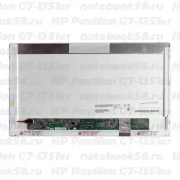 Матрица для ноутбука HP Pavilion G7-1351er (1600x900 HD+) TN, 40pin, Матовая