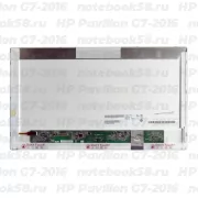 Матрица для ноутбука HP Pavilion G7-2016 (1600x900 HD+) TN, 40pin, Матовая