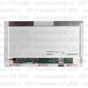 Матрица для ноутбука HP Pavilion G7-2120 (1600x900 HD+) TN, 40pin, Матовая
