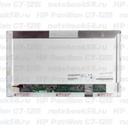 Матрица для ноутбука HP Pavilion G7-1215 (1600x900 HD+) TN, 40pin, Матовая