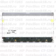 Матрица для ноутбука HP Pavilion G7-1265 (1600x900 HD+) TN, 40pin, Матовая