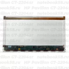 Матрица для ноутбука HP Pavilion G7-2204sr (1600x900 HD+) TN, 40pin, Матовая
