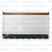 Матрица для ноутбука HP Pavilion G7-2323 (1600x900 HD+) TN, 40pin, Матовая