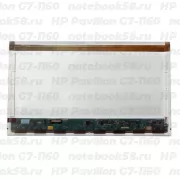 Матрица для ноутбука HP Pavilion G7-1160 (1600x900 HD+) TN, 40pin, Матовая