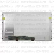 Матрица для ноутбука HP Pavilion G7-1332 (1600x900 HD+) TN, 40pin, Глянцевая
