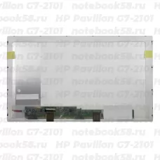 Матрица для ноутбука HP Pavilion G7-2101 (1600x900 HD+) TN, 40pin, Глянцевая