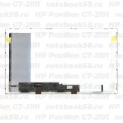 Матрица для ноутбука HP Pavilion G7-2101 (1600x900 HD+) TN, 40pin, Глянцевая