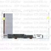 Матрица для ноутбука HP Pavilion G7-2025sr (1600x900 HD+) TN, 40pin, Матовая