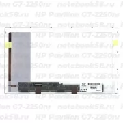 Матрица для ноутбука HP Pavilion G7-2250nr (1600x900 HD+) TN, 40pin, Матовая