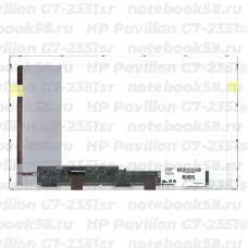 Матрица для ноутбука HP Pavilion G7-2351sr (1600x900 HD+) TN, 40pin, Матовая