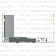 Матрица для ноутбука HP Pavilion G7-1323nr (1600x900 HD+) TN, 40pin, Матовая