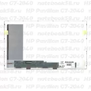 Матрица для ноутбука HP Pavilion G7-2040 (1600x900 HD+) TN, 40pin, Матовая