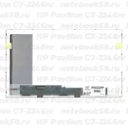 Матрица для ноутбука HP Pavilion G7-2246nr (1600x900 HD+) TN, 40pin, Матовая