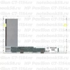 Матрица для ноутбука HP Pavilion G7-1154nr (1600x900 HD+) TN, 40pin, Матовая