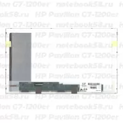Матрица для ноутбука HP Pavilion G7-1200er (1600x900 HD+) TN, 40pin, Матовая