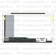 Матрица для ноутбука HP Pavilion G7-2289 (1600x900 HD+) TN, 40pin, Матовая