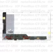 Матрица для ноутбука HP Pavilion G7-1205 (1600x900 HD+) TN, 40pin, Матовая