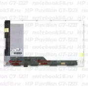 Матрица для ноутбука HP Pavilion G7-1221 (1600x900 HD+) TN, 40pin, Матовая