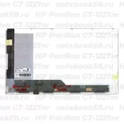 Матрица для ноутбука HP Pavilion G7-1227nr (1600x900 HD+) TN, 40pin, Матовая
