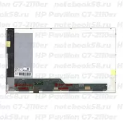 Матрица для ноутбука HP Pavilion G7-2110er (1600x900 HD+) TN, 40pin, Матовая