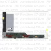 Матрица для ноутбука HP Pavilion G7-2235 (1600x900 HD+) TN, 40pin, Матовая