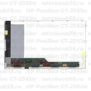 Матрица для ноутбука HP Pavilion G7-2361nr (1600x900 HD+) TN, 40pin, Матовая