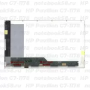 Матрица для ноутбука HP Pavilion G7-1178 (1600x900 HD+) TN, 40pin, Матовая