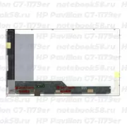 Матрица для ноутбука HP Pavilion G7-1179er (1600x900 HD+) TN, 40pin, Матовая