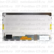 Матрица для ноутбука HP Pavilion G7-2151 (1600x900 HD+) TN, 40pin, Глянцевая