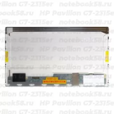 Матрица для ноутбука HP Pavilion G7-2315er (1600x900 HD+) TN, 40pin, Глянцевая