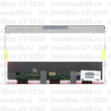 Матрица для ноутбука HP Pavilion G7-1330 (1600x900 HD+) TN, 40pin, Матовая