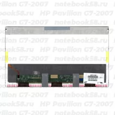 Матрица для ноутбука HP Pavilion G7-2007 (1600x900 HD+) TN, 40pin, Матовая