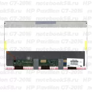 Матрица для ноутбука HP Pavilion G7-2016 (1600x900 HD+) TN, 40pin, Матовая