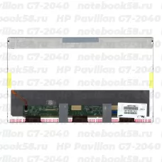 Матрица для ноутбука HP Pavilion G7-2040 (1600x900 HD+) TN, 40pin, Матовая