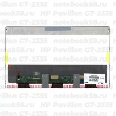Матрица для ноутбука HP Pavilion G7-2335 (1600x900 HD+) TN, 40pin, Матовая