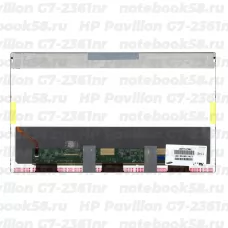 Матрица для ноутбука HP Pavilion G7-2361nr (1600x900 HD+) TN, 40pin, Матовая