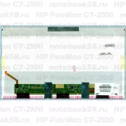 Матрица для ноутбука HP Pavilion G7-2100 (1600x900 HD+) TN, 40pin, Глянцевая