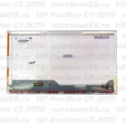 Матрица для ноутбука HP Pavilion G7-2070 (1600x900 HD+) TN, 40pin, Глянцевая