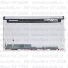 Матрица для ноутбука HP Pavilion G7-2358 (1600x900 HD+) TN, 40pin, Матовая